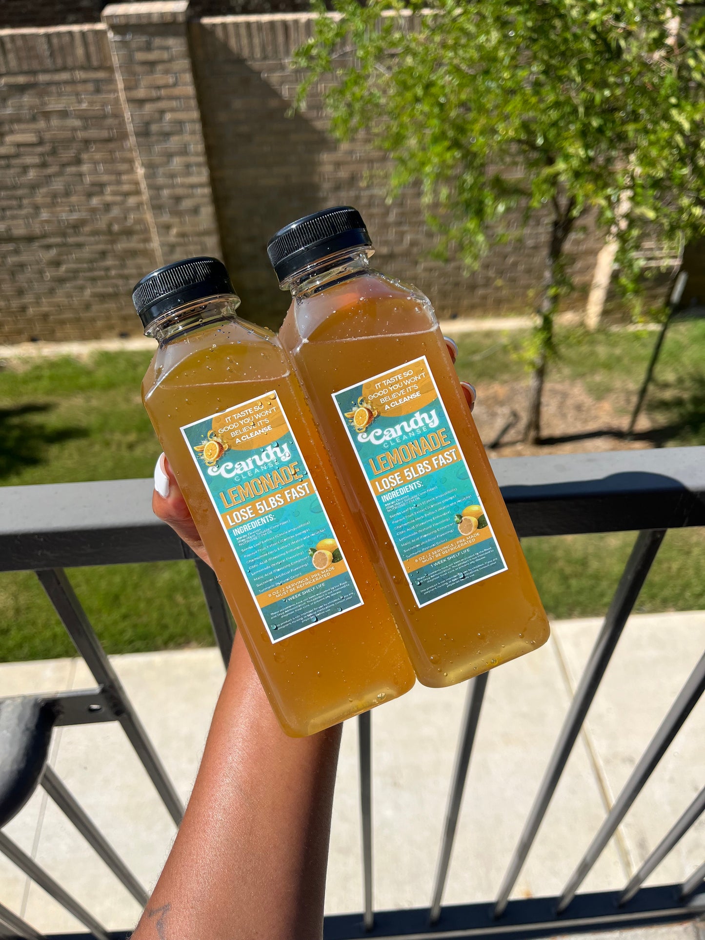 16oz  1 day Lemonade drink